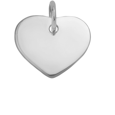 Sølv hjerte 2cm